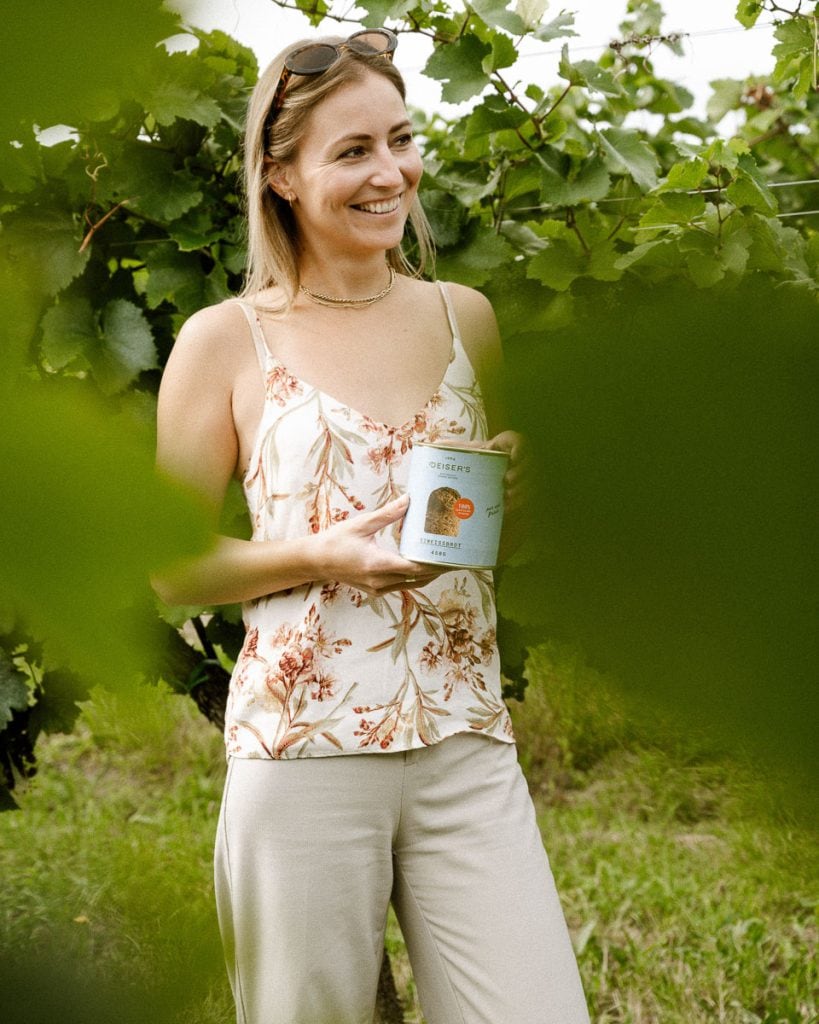 Deiser's Produktsortiment - Verschiedene Dosenbrot und Dosenkuchen Varianten im neuen Design